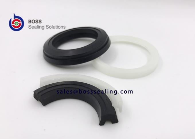 Hydraulic compact piston seal OHM seal profile NBR PA material high quality