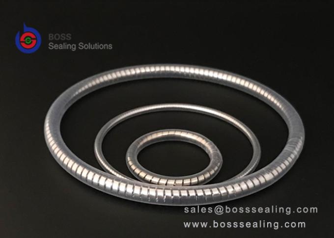 SPRING ENERGIZED O RINGS PTFE FEP PFA encapsulated spring o-rings high temperature and high pressure resist
