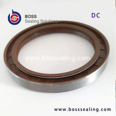 China DC oil seal double spring oil seal NBR FKM/FPM rubber covered high pressure rotary shaft seals supplier