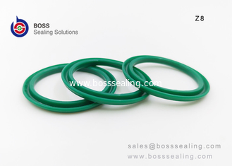 China PS005 Z8 piston pneumatic seal PU FPM FKM NBR rubber oil seal green black color supplier
