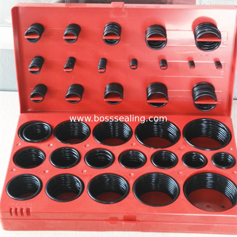 Inch o ring kit and metric o ring set AS568 oring JIS B2401 G P rubber orings