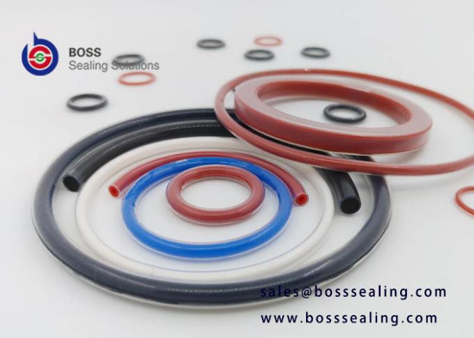 Hydraulic pump oil seals carbon PTFE spring energized jacket piston seals