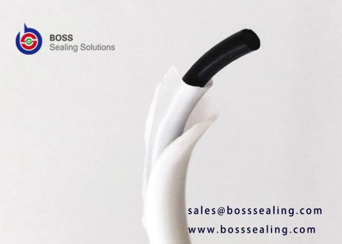 Double white PTFE coated silicone/FPM/fkm/epdm/nbr/hnbr rubber o ring