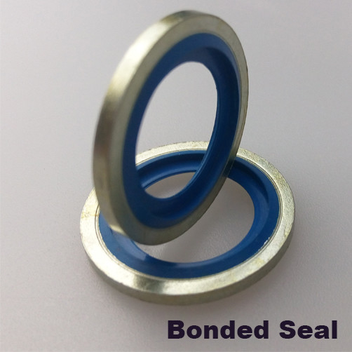 rubber metal back up ring bonded seals NBR iron dowty washer FKM FPM metal  dowty seals