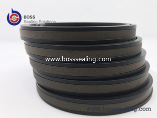 China Heavy duty compact double-acting hydraulic piston seal SPGW oil seal good quality supplier