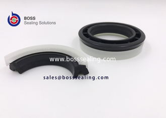China Hydraulic compact piston seal OHM seal profile NBR PA material high quality supplier