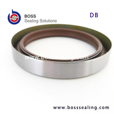 China DB rotary shaft high pressure oil seals with NBR,FKM lip and spring energizer oil seals supplier