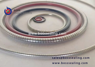 China  PTFE FEP PFA coated stainless steel spring energizer o rings supplier