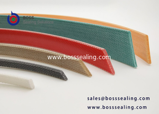 China GT-H hard guide tape phenolic resin cloth materail green red carbon filled balck color supplier
