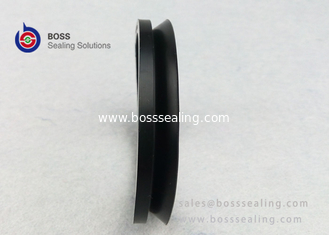 China NBR FKM FPM FPM RUBBER SEAL V RING TYPE A WATER SEAL VA BLACK BROWN 60 70 80 SHORE A supplier