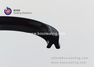 China Black NBR80,NBR90 hydraulic pneumatic dust wiper seal rubber seal LBH brown FKM FPM LBH supplier