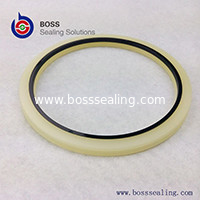 China Cushioning buffer seal hydraulic u seal and pneumatic rod seal blue purple HBY seal profile supplier