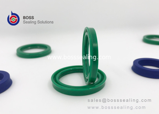 China PU FKM/FPM NBR pneumatic piston seal E4 green black blue color good quality supplier