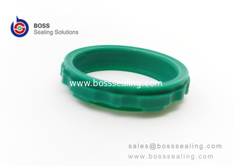 China PU NBR FPM rubber seal green black Pneumatic Cushioning Seal PP seal profile supplier