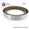 DB rotary shaft high pressure oil seals with NBR,FKM lip and spring energizer oil seals supplier