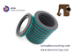 Carbon fiber filled PTFE rotary spring energized seals with FPM o ring for chemical pump Rexroth supplier