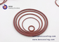 PTFE FEP PFA coated red silicone rubber hollow core o-ring gaskets for mechanical seal pumps supplier