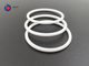 Pure PTFE white o-rings good quality food grade o ring seals available made by CNC supplier