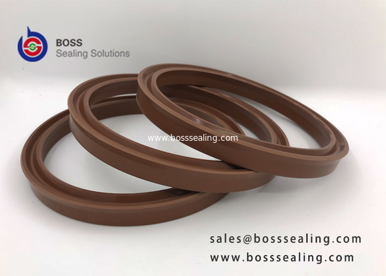 Hydraulic cylinder rod seals PU polyurethane PU rubber NBR FPM u cup seals blue green milk supplier