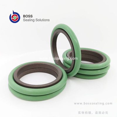 Hydraulic rod shaft glyd ring double acting PTFE bronze rubber o ring compact seal brown green balck supplier