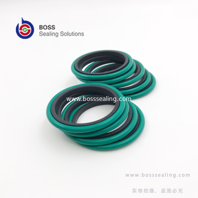 Hydraulic rod shaft glyd ring double acting PTFE bronze rubber o ring compact seal brown green balck supplier