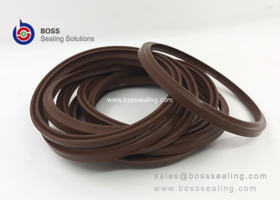 Brown black FKM FPM rubber seal hydraulic dust seal and pneumatic wiper seal LBH supplier