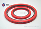Silicone filled PTFE PEEK UHMWPE jacket 400A spring energized u-rings seals white black red blue green color supplier
